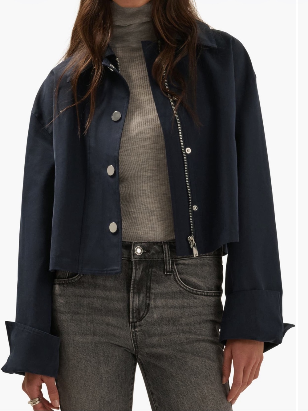 Favorite daughter rue cropped trench